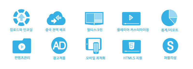 차이나 비디오플랫폼 지원